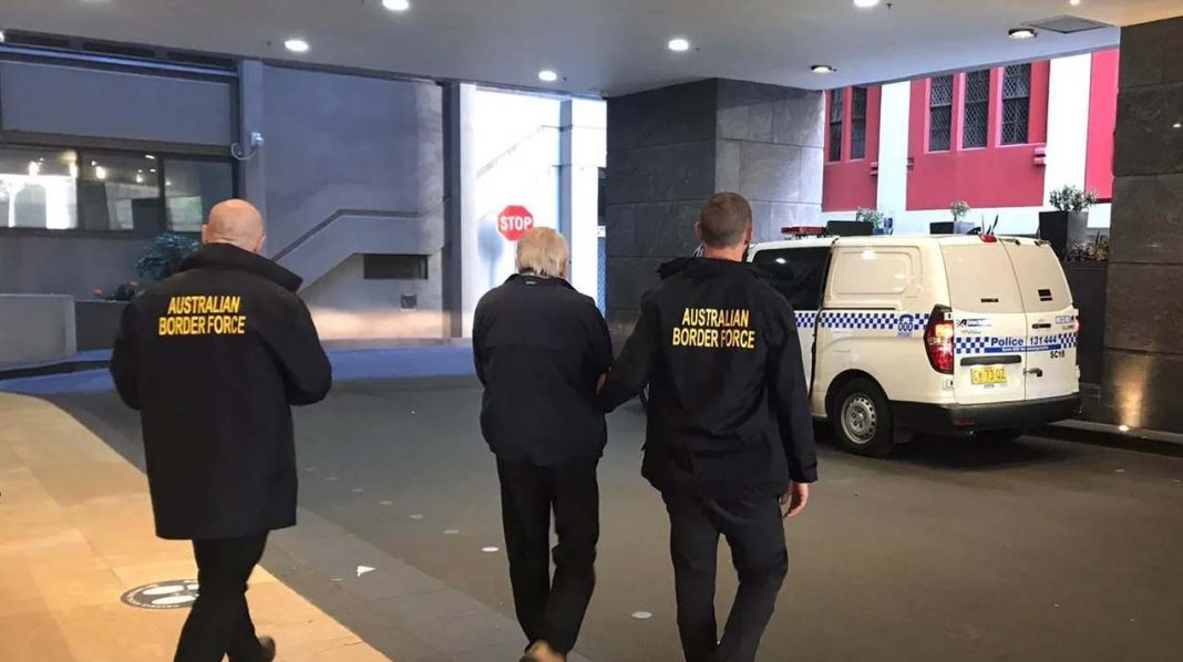 A Sydney man who entered Australia with an inbound travel exemption was raided at a Covid-19 quarantine hotel after allegedly smuggling in child abuse material from the United States.SourceSupplied