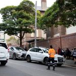 SCEGGS Darlinghurst employs a traffic warden to monitor parents picking up children.CREDITEDWINA PICKLES