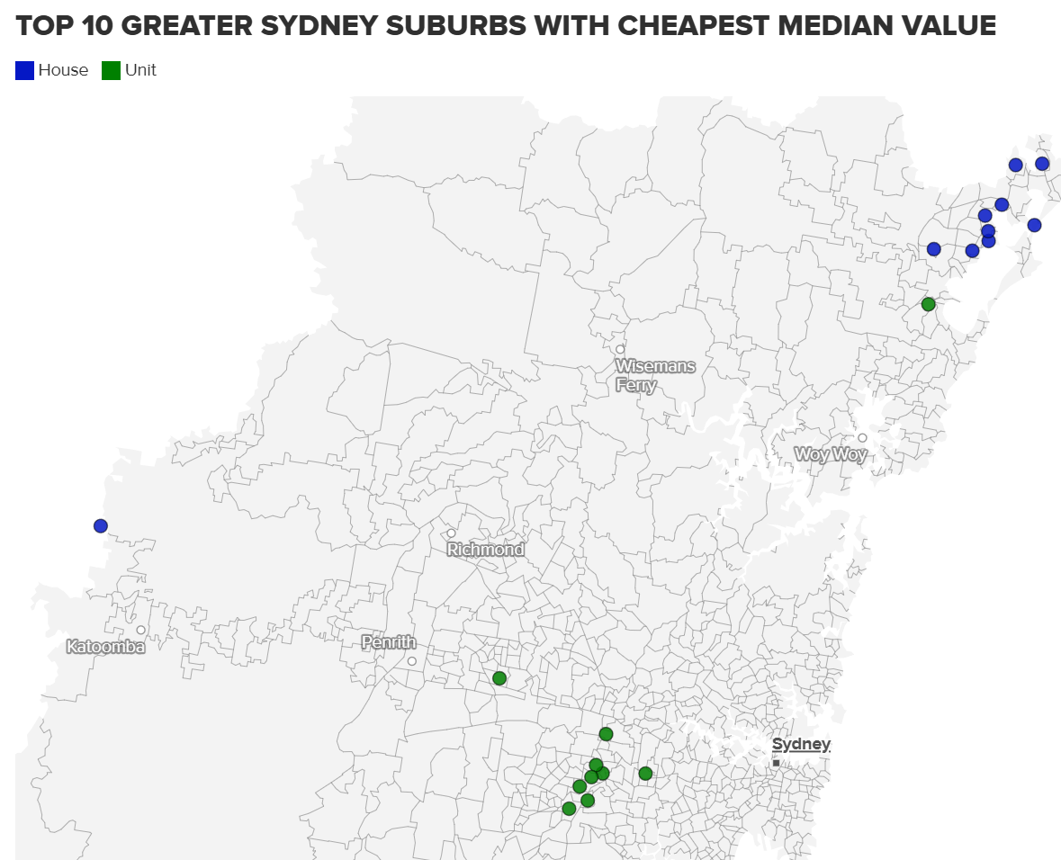 Source CoreLogic Map data ABS-SYDNEY