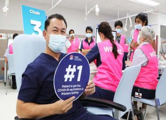 NSW주 간호사 첫 접종, RPA 백신 거점병원은?