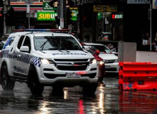 시드니 경찰관, 하우스 파티 중재 중 의식을 잃어