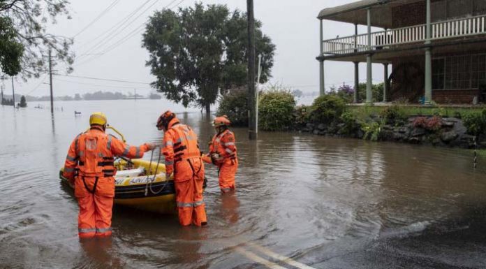 60년만에 찾아온 최악의 NSW주 홍수
