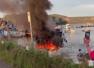 시드니 브루클린에서 보트 폭발 사고, 6명 중태
