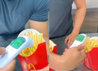 시드니 푸드 블로거 조니 마사드, 갓 튀긴 맥도날드 감자튀김을 얻는 법 공개 The chips with salt