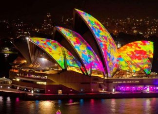 시드니 비비드 페스티벌 카운트다운이 시작되다 시드니 오페라하우스 비비드 페스티벌