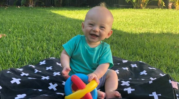 생후 7개월된 아들, 데이케어에서 주검으로 돌아와 Seven-month-old Jack Loh was found unresponsive on his fourth visit to a daycare centre.(Supplied)