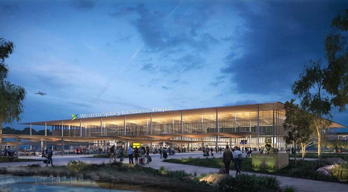 스트레스 없는 여행 경험을 제공하기위한 목표, 웨스턴 시드니 국제공항 터미널 디자인 공개 The-airport-says-the-terminal-was-designed-to-be-simple-and-intuitive-to-navigate.(Supplied-Western-Sydney-Airport)