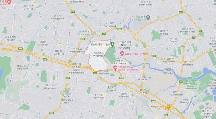 이번달 추천매물_웨스트미드 초역세권 아파트 westmead_googlemap