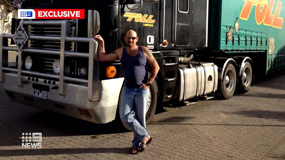 Truck driver brutally bashed with crowbar by group of men in Western Sydney (9News)