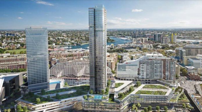 달링하버 하버사이드(Harbourside) 쇼핑몰 재개발 승인 Mirvac has been ordered to shrink its proposal (pictured) to redevelop the shopping centre with new shops, offices and a residential tower.