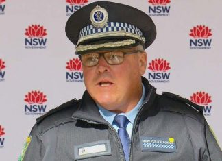 헌터 밸리로 이동 중이던 가족 벌금 부과 NSW Deputy Police Commissioner Gary Worboys. (9News)
