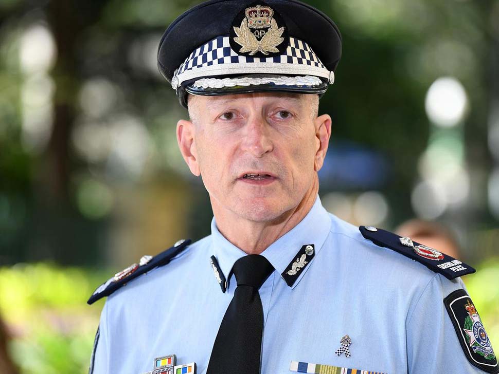 Queensland Police deputy commissioner Steve Gollschewski has previously warned people not to skip the border if they are coming from a Covid-19 hot spot. Picture NCA NewsWireDan PeledSourceNews Corp Australia