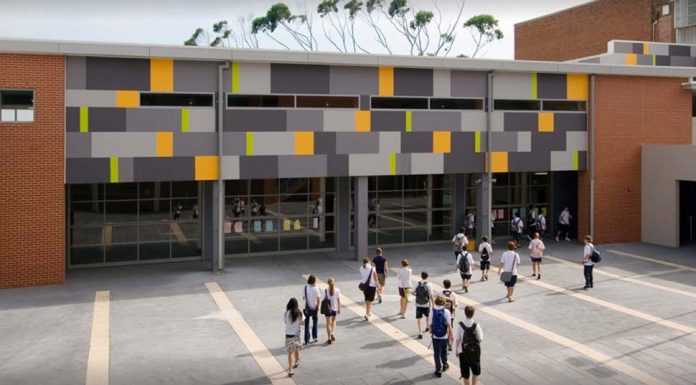 록다운 시드니 코로나 감염행진 여전 rosebay_college_googlemap