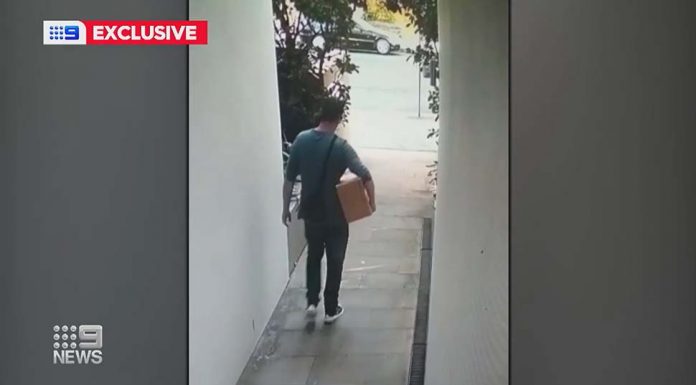 NSW, 온라인 쇼핑이 증가에 따른 택배 도난 건수 증가 Bondi dad Neil McVeigh had a weeks' worth of meals for his family stolen._9news