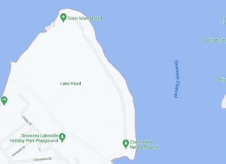 시의회, 쿤 아일랜드(Coon Island) 명칭 변경 승인 Coon Island Point in Swansea, NSW.SourceSupplied