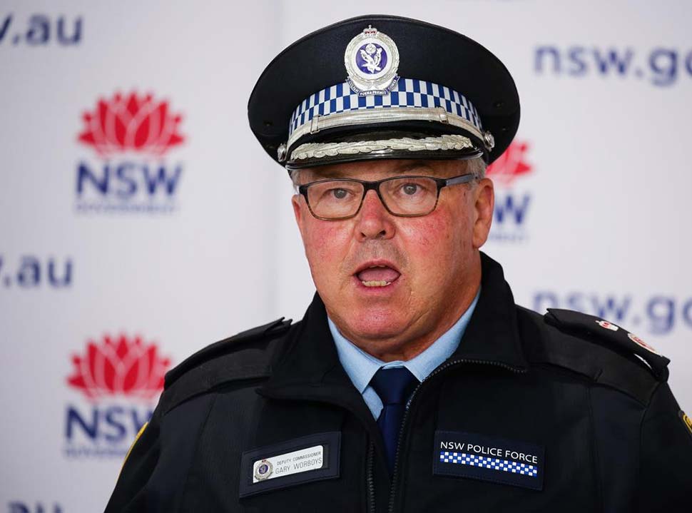 NSW Deputy Commissioner Gary Worboys says police will crack down on anyone flouting the public health order. Picture Gaye Gerard  NCA NewswireSourceNews Corp Australia