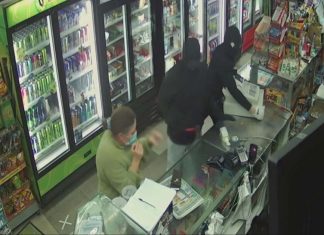 시드니 남서부, 도끼와 칼로 무장한 도둑들 주인 위협 They threatened a customer and shop assistant with a machete and tomahawk before stealing the till. _9NEWS