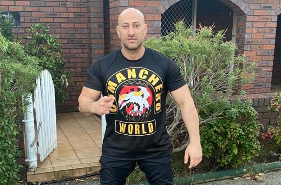 National sergeant-at-arms of the Comanchero bikie gang, Tarek Zahed, contracted the virus.