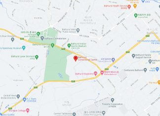 NSW주 백신율 70%에 학교 개학 googlemap-Bathurst-correctional-centre