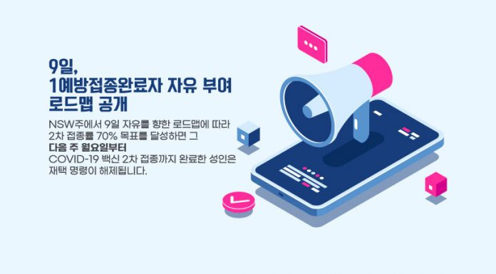 9일, 예방접종완료자 자유 부여 로드맵 공개