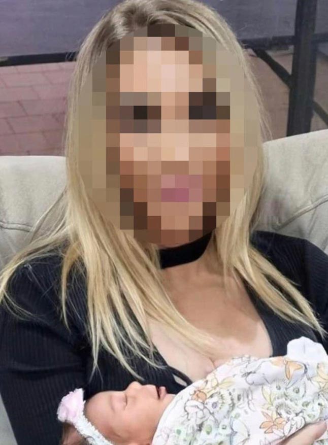 A new mum has been accused of editing her baby’s face. Picture Reddit