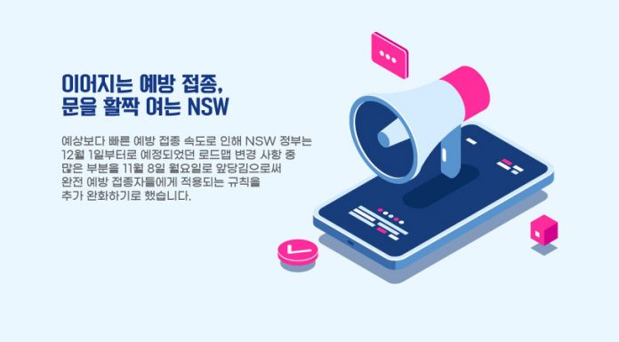 이어지는 예방 접종, 문을 활짝 여는 NSW COVID-19-CERTI-0311