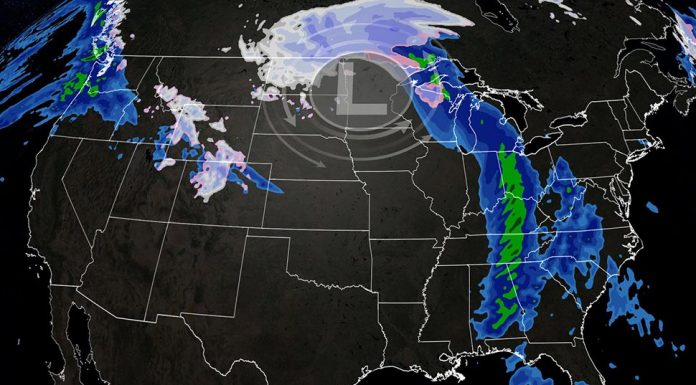 흑점의 ‘허리케인 시즌’, 더 많은 오로라를 불러 Rain and snow expected for many in the USA this week, as the next big system crossed the country. (CNN)