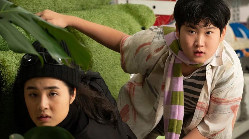 Born To Spy. Hannah Kim and Ocean Lim play tweens whose boring parents are not quite as boring as they think.