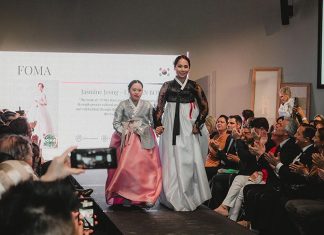 임정연 한복, 다문화 패션쇼 FOMA에서 한국의 미를 알리다
