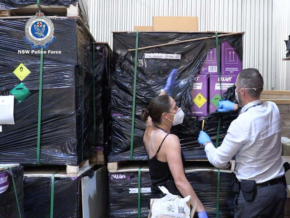 Dozens of boxes of rapid antigen tests were allegedly stolen. Picture NSW Police