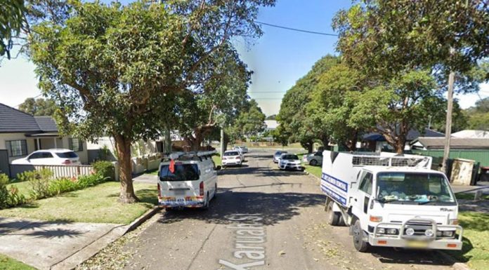 시드니 서부, 주택에 총격 가한 가해자 CCTV 공개