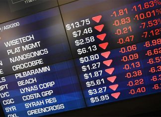 호주 주가 일제히 급락