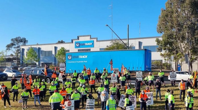 시드니 택배 파업돌입, 택배 배송 지연