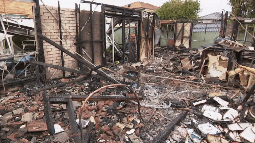 The home couldn't be saved. (9News)