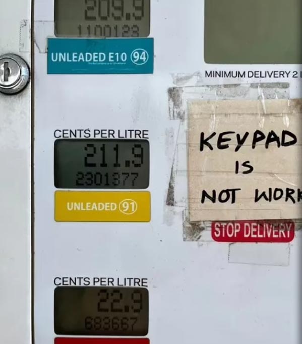A Sydney motorist recalled her excitement of paying just 22.9 cents of fuel on the weekend-FACEBOOK