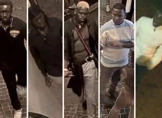 시드니 달링 하버 칼부림 사건, 용의자 공개 NSW Police are seeking to speak with six men captured on CCTV after a brawl at a Darling Harbour premises, in which a man was stabbed.