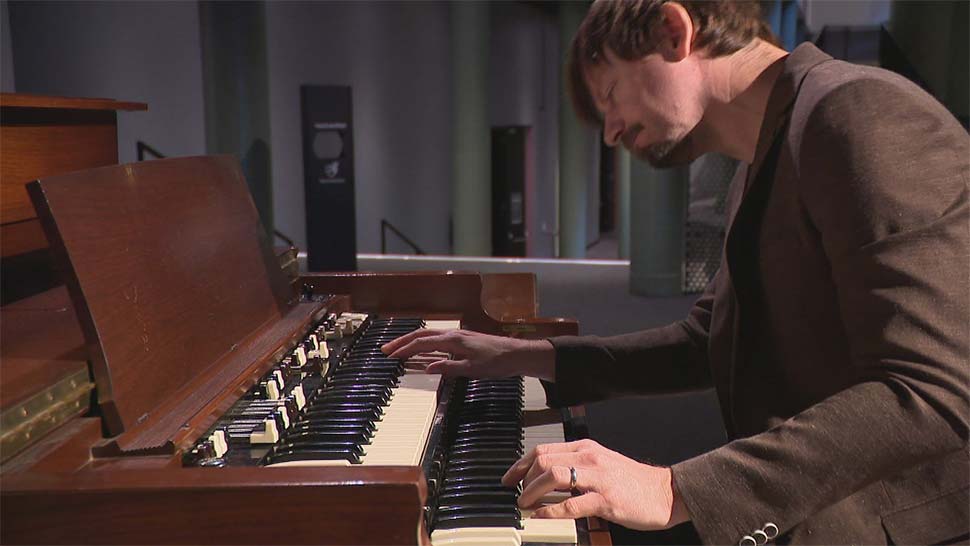 Music lovers can head to the exhibition to enjoy the history of keyboards. (9News)