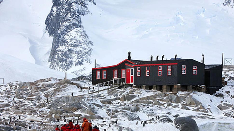 Port Lockroy post office in Antarctica. Picture Supplied