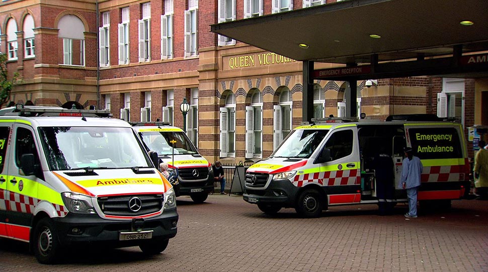 Ambulances are receiving an influx of non-emergency calls. (9News)