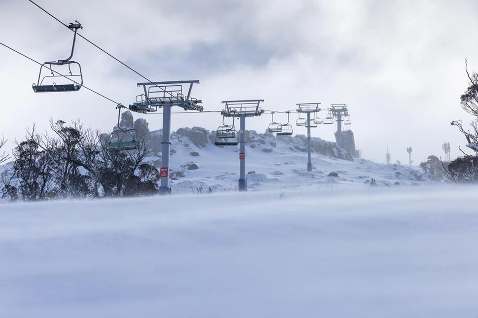 The accident happened at 11am on Sunday morning in the resort of Thredbo, in the Snowy Mountains. (SuppliedThredbo)