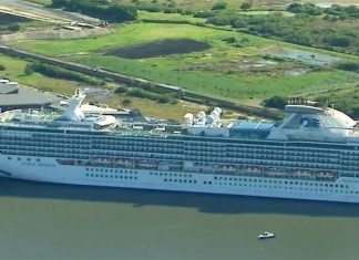 코로나19 발병 확산에도 불구, 계속 운행한 크루즈 The Coral Princess cruise ship is battling a COVID-19 outbreak.