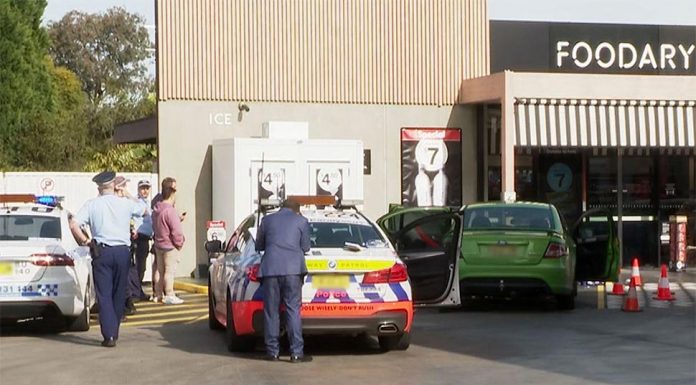 시드니 이너웨스트, 경찰의 추적 끝에 총에 맞은 남성