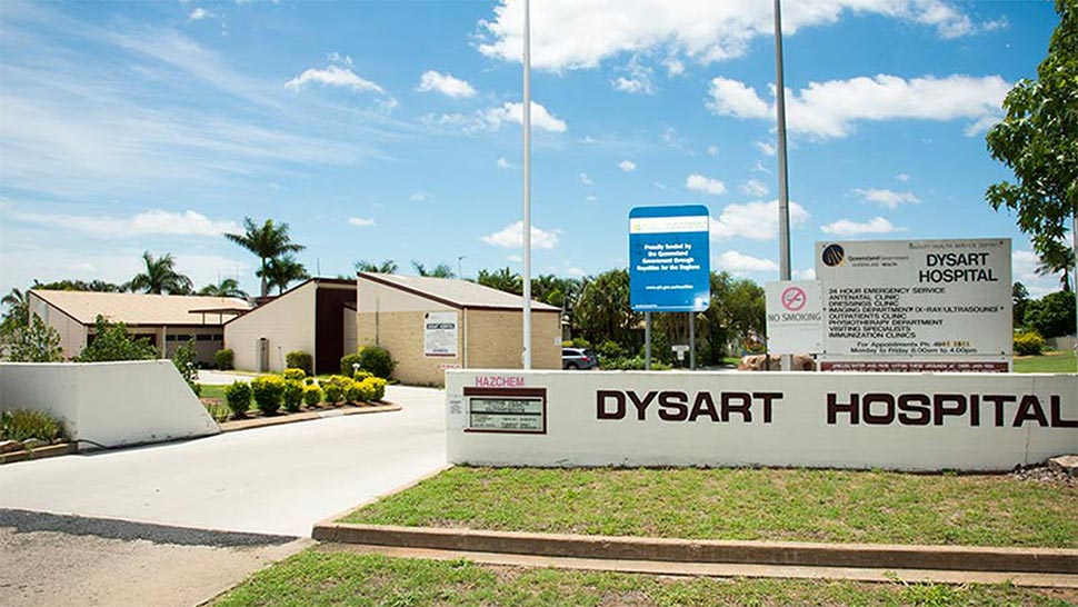 The teen was transported to Dysart Hospital in a critical condition and then taken to Mackay Base Hospital. (Queensland Government)