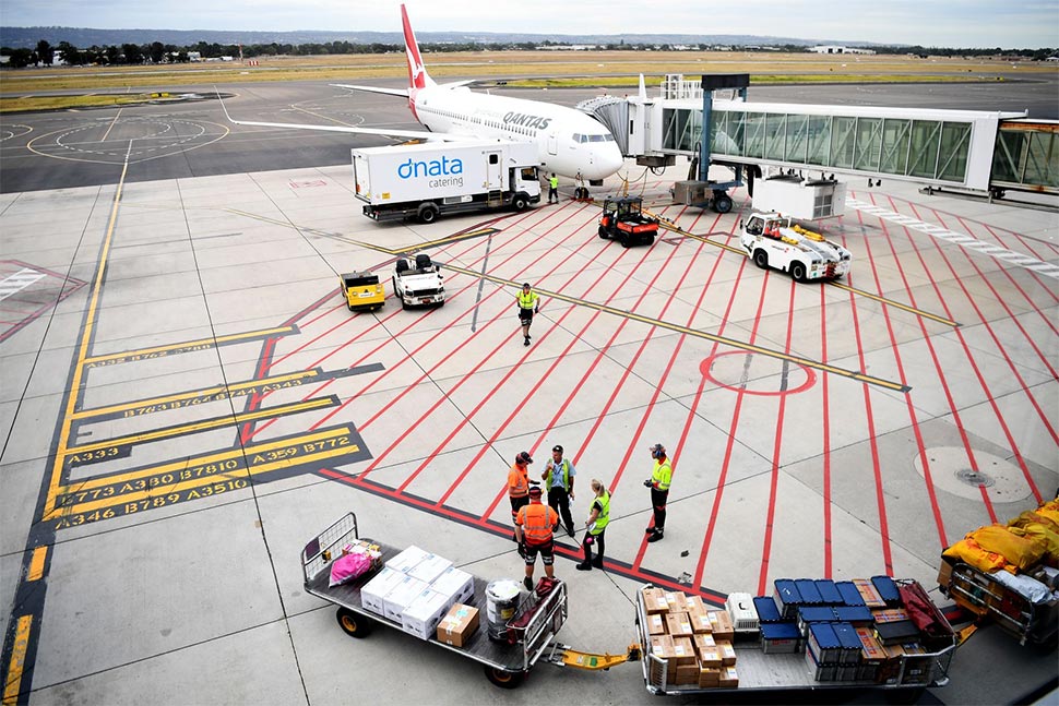 Workers at baggage handling and ground crew company Dnata are moving to take industrial action. (Getty)