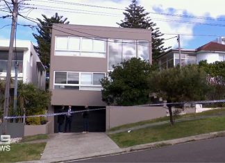 시드니 여성 현관문서 46세 남성한테 흉기에 찔려 A crime scene was been established on the cliffs of Dover Heights. (Nine)