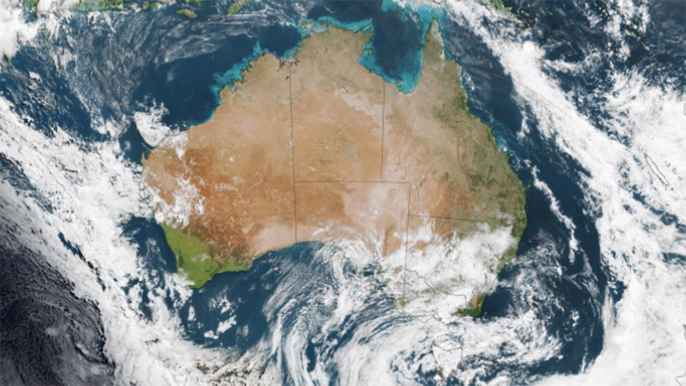 A large rain band has formed over Western Australia threatening to dump heavy falls over the state. (Weatherzone)