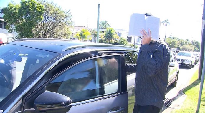 40세 남성 정원사 제초카트 음주운전으로 법정행 Brown appeared in Tweed Heads Court today. (Nine)