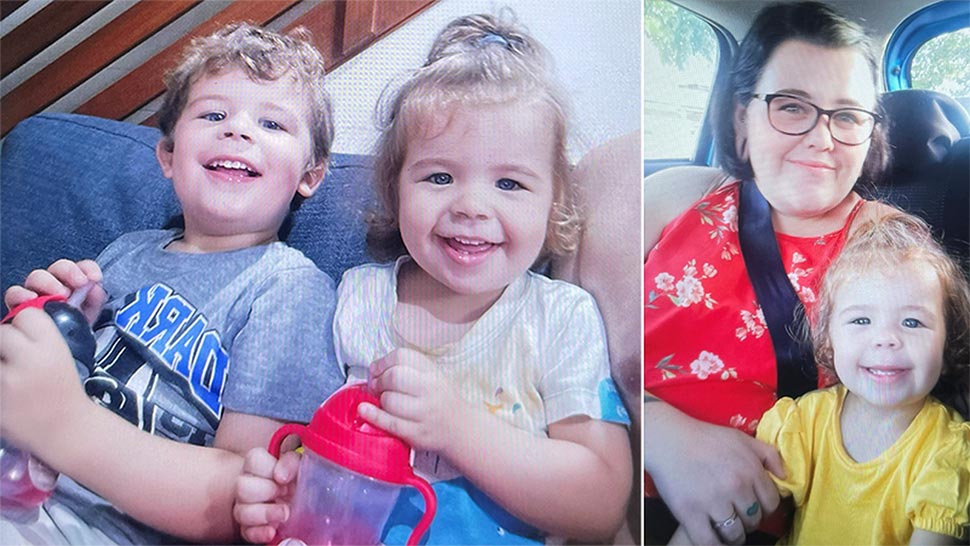 Darian Aspinall was travelling with her children and their grandmother when they went missing in the NSW outback. (NSW Police Force)