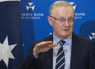 시드니, 멜버른 부동산 시장 냉각 Governor of the Reserve Bank of Australia Philip Lowe. Picture Louie Douvis PoolGetty Images