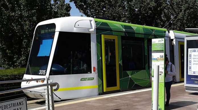 멜버른 트램에서 한 남성 아이 납치 시도 The man attempted to abduct the boy in Box Hill. Picture Paul Loughnan